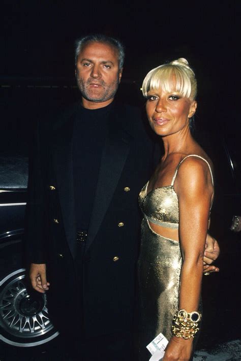 gianni versace vs donatella versace|Gianni Versace sister pics.